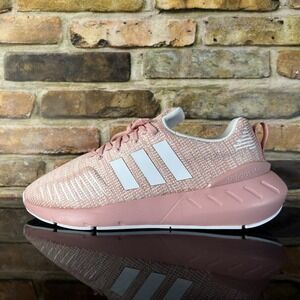 Adidas Swift Run 22 J kids Size 7 Sneaker Shoes Pink GZ1556 Wonder Mauve New
